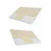 Touchpad Tüm Cihazlara Uyumlu Bluetooth Klavye Touchpad Slim Kablosuz Wifi Q Klavye