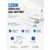 Turbo 120W Hızlı Şarj Cihazı Type-C Kablolu
