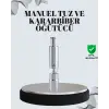 Tuz ve Kararbiber Öğütücü - Şeffaf Akrilik Hazne