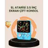 TV Bağlantılı Çift Oyunculu Şarjlı Retro Gamepad Seti
