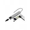 Type C Çoklu Port Hub 8 Port USB HDMI SD Kart Ethernet Adaptör