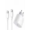 Type-C Hızlı Şarj Özellikli Cihazı USB-C Kablo Dahil