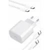 Type-C Hızlı Şarj Özellikli Cihazı USB-C Kablo Dahil