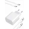 Type-C Hızlı Şarj Özellikli Cihazı USB-C Kablo Dahil