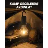 Type-C Şarjlı LED Kamp Lambası – Uzun Ömürlü Pil ve Yüksek Parlaklık