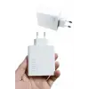 Type C Yüksek Hızlı Şarj Aleti Beyaz 120W Ultra Uzun Ömürlü