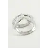 Üçgen Halka Küpe 4 cm