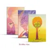 Üçlü Çizgili Defter Seti: Bir Kelime: Anne
