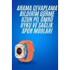 Ultra Akıllı Saat 49 Mm Çift Kordonlu Arama Cevaplama Bluetooth Bağlantılı