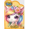 Unicorn Zamanı - Çıkartmalı Boyama Kitabı