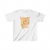 Unisex Çocuk Baskılı T-Shirt - Beyaz