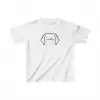 Unisex Çocuk Baskılı T-Shirt - Beyaz
