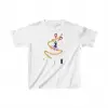 Unisex Çocuk Baskılı T-Shirt - Beyaz