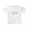Unisex Çocuk Baskılı T-Shirt - Beyaz
