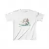 Unisex Çocuk Baskılı T-Shirt - Beyaz
