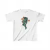 Unisex Çocuk Baskılı T-Shirt - Beyaz