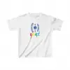 Unisex Çocuk Baskılı T-Shirt - Beyaz