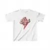 Unisex Çocuk Baskılı T-Shirt - Beyaz