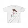 Unisex Çocuk Baskılı T-Shirt - Beyaz