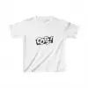 Unisex Çocuk Baskılı T-Shirt - Beyaz