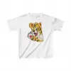 Unisex Çocuk Baskılı T-Shirt - Beyaz