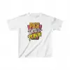 Unisex Çocuk Baskılı T-Shirt - Beyaz