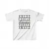 Unisex Çocuk Baskılı T-Shirt - Beyaz