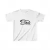 Unisex Çocuk Baskılı T-Shirt - Beyaz