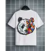 Unisex Çocuk Baskılı T-Shirt - Beyaz