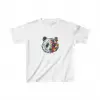 Unisex Çocuk Baskılı T-Shirt - Beyaz