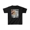 Unisex Çocuk Baskılı T-Shirt - Siyah