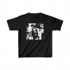 Unisex Çocuk Baskılı T-Shirt - Siyah