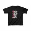 Unisex Çocuk Baskılı T-Shirt - Siyah