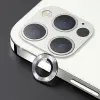 USAMS İphone 12 Pro 3D Metal Çerçeveli Kamera Lens Koruyucu-(5775)