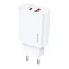 USAMS iPhone 20W QC3.0 + PD3.0  Hızlı Şarj Başlık US-CC121 T35-(5775)