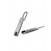 USB C Çoklu Port Adaptör HDMI USB Ethernet SD Kart Hub