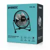 Usb Şarjlı - Metal Gövde 14.5x7.5x15cm Mini Masaüstü Fan - Vantilatör Efn-482 Bx40