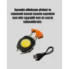 USB Şarjlı Mini LED Anahtarlık Fener