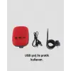 USB TF Kart ve FM Radyolu Bluetooth Hoparlör 5W
