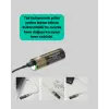 USB Type-C ile Hızlı Şarj Edilebilen AA Lityum Pil