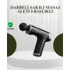 USB Type-C Şarjlı Taşınabilir Masaj Tabancası