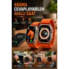 Uyku ve Nabız Takipli, Wireless Şarjlı Akıllı Saat Android ve iOS Uyumlu