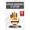 Uzaktan Kumandalı El Orta Parmak Led Araç Camına Özel
