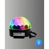 Uzaktan Kumandalı RGB LED Disko Topu Bluetooth Hoparlörlü