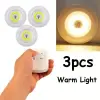 Uzaktan Kumandalı Yapışkanlı 3'lü Led Spot Lamba Bx40