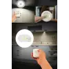 Uzaktan Kumandalı Yapışkanlı 3lü Led Spot Lamba