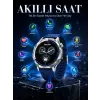 Uzun Süreli Pil Ömrüne Sahip AMOLED Akıllı Saat 3 Kordonlu Tasarım