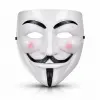 V Mask Premium Vendetta Beyaz Maske (Guy Fawkes Stil)