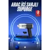 Vakumlu Araç İçi Süpürge Taşınabilir Pratik Şarjlı Temizlenebilir