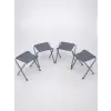 Valiz Tipi Katlanabilir Piknik Masası 4 Tabureli Taşınabilir Kamp Masası